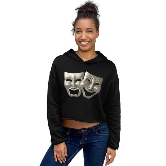Line? Crop Hoodie
